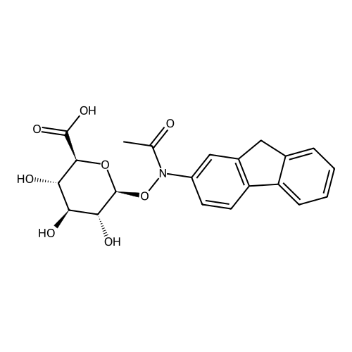 Acetohydroxamic acid fluoren-2-YL-O-glucuronide