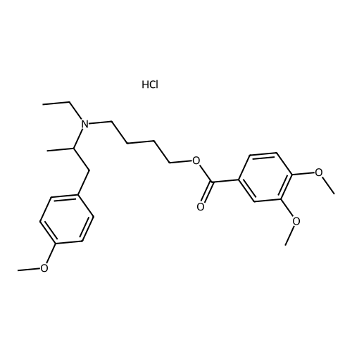 Mebeverine hydrochloride