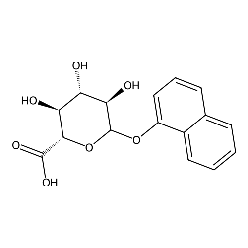Naphthyl glucuronide