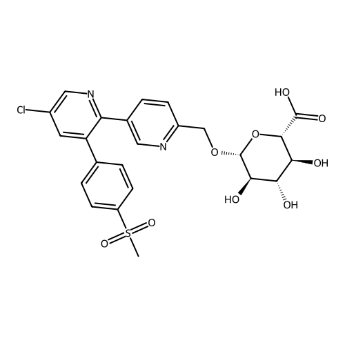 6'-Desmethyl-6'-methylhydroxy etoricoxib-beta-glucuronide