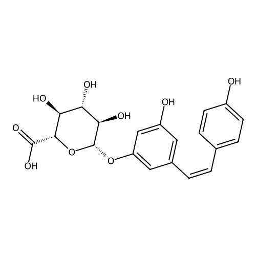Cis-Resveratrol 3-O-glucuronide