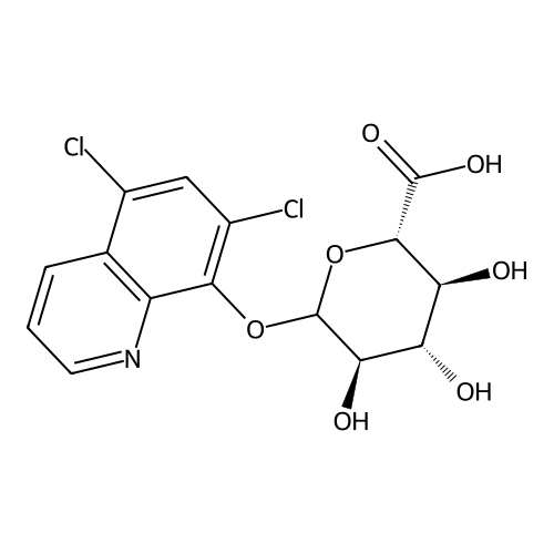 "5,7-Dichloro-8-quinolinol Glucuronide"