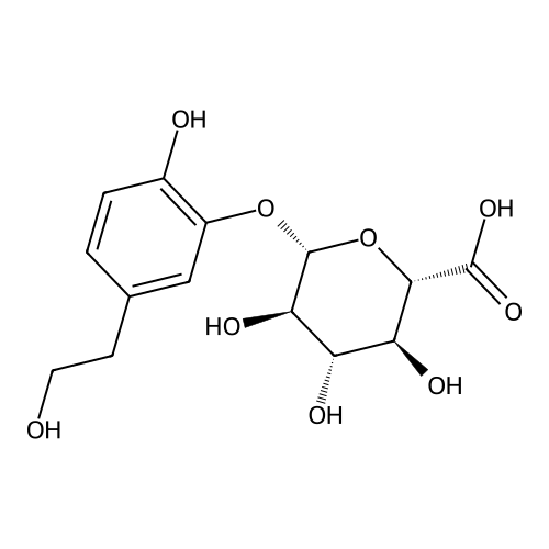 2-Hydroxy-5-(2-hydroxyethyl)phenyl ss-D-Glucopyranosiduronic Acid
