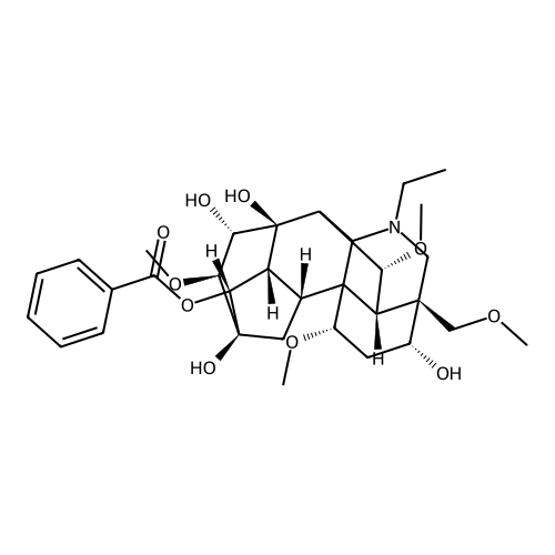 Benzoylaconitine