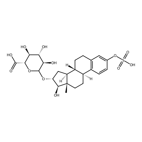 Estriol 3-sulfate 16-glucuronide