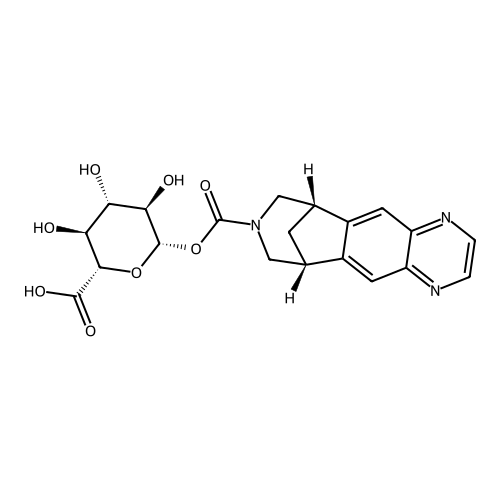 Varenicline Carbamoyl-Beta-D-glucuronide