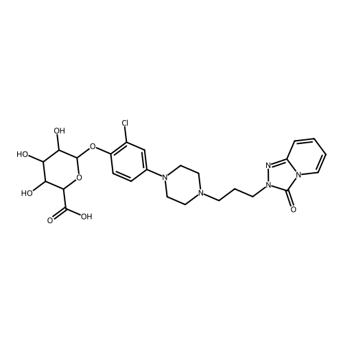 4'-Hydroxy Trazodone beta-D-Glucuronide