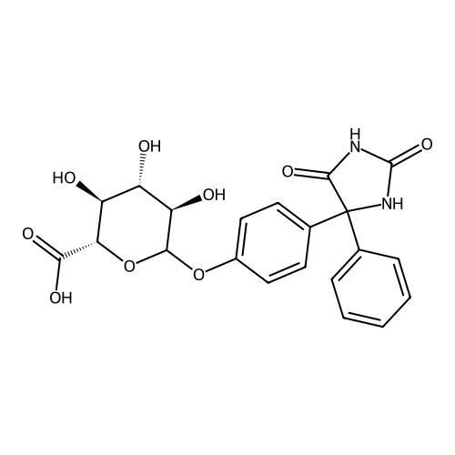 5-Phenyl-5-(4-hydroxyphenyl)hydantoin glucuronide