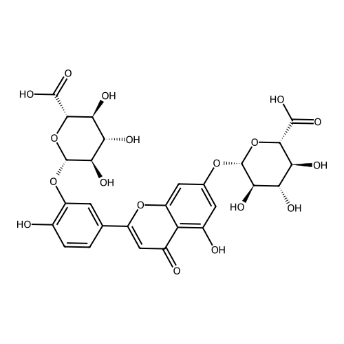"Luteolin 7,3'-di-O-glucuronide"