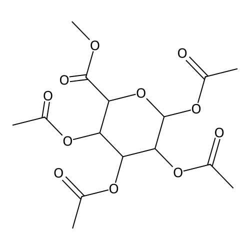 "alpha-D-Glucopyranuronic acid, methyl ester, tetraacetate"