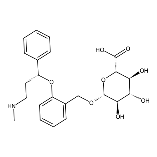 2-Hydroxymethylatomoxetine-o-glucuronide