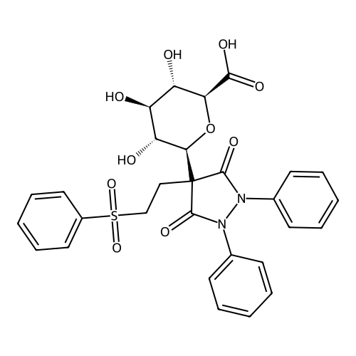 Sulfinpyrazone-c-glucuronide