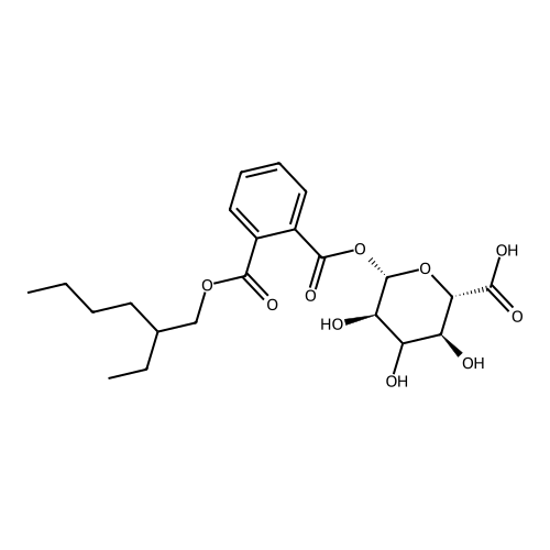 Mono-2-ethylhexyl phthalate glucuronide
