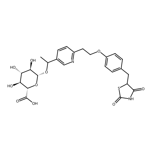 Hydroxy Pioglitazone (M-IV) beta-D-Glucuronide