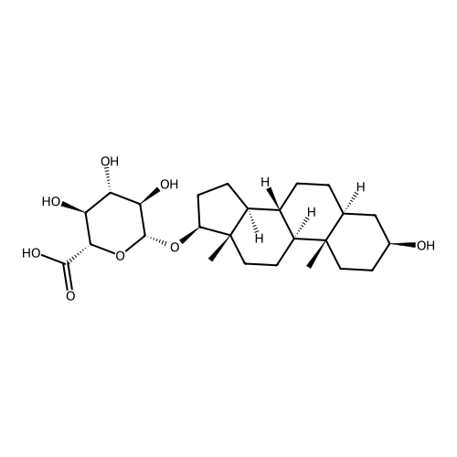 "5alpha-Androstane-3beta,17beta-diol 17-glucuronide"