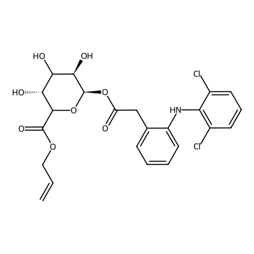 Diclofenac Acyl-beta-D-glucuronide Allyl Ester