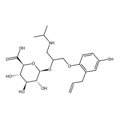 4-Hydroxyalprenolol glucuronide
