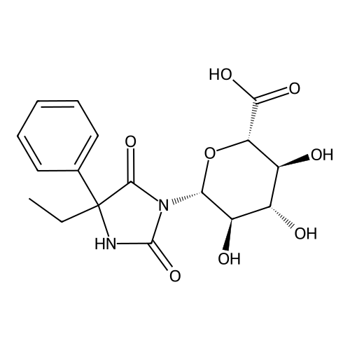 5-ethyl-5-phenylhydantoin-N-glucuronide
