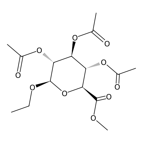 "Ethyl 2,3,4-Tri-O-acetyl-Beta-D-glucuronide, Methyl Ester"