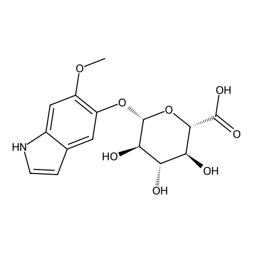 5-Hydroxy-6-methoxyindole glucuronide