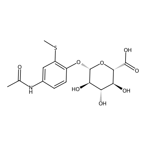 3-Thiomethylparacetamol glucuronide