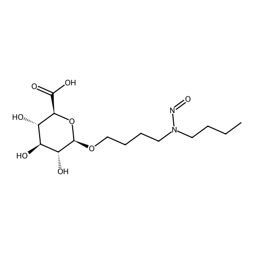 N-nitrosobutyl-N-(4-hydroxybutyl)amine glucuronide