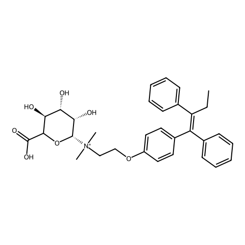 "(E,Z)-Tamoxifen N-beta-D-Glucuronide"
