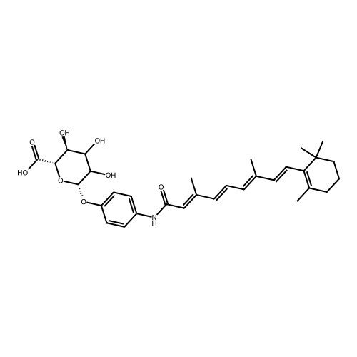 N-((4-Hydroxyphenyl)retinamide)-O-glucuronide