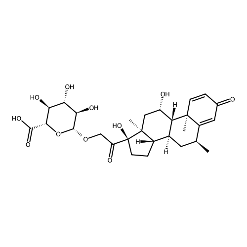6alpha-Methyl Prednisolone 21-O-beta-D-Glucuronide