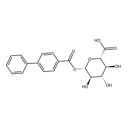 "beta-D-Glucopyranuronic acid, 1-(1,1'-biphenyl)-4-carboxylate"