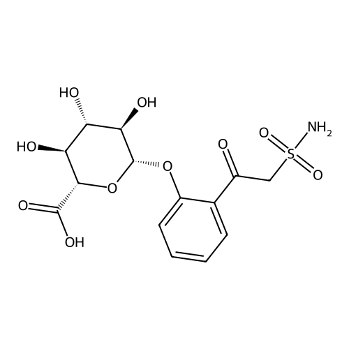 2-Sulfamoylacetyl phenol-o-glucuronide