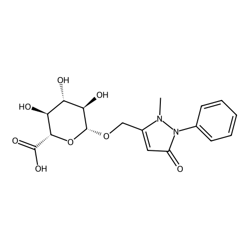 3-(Hydroxymethyl)antipyrine glucuronide