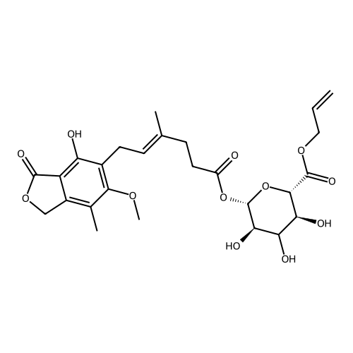 Mycophenolic Acid Acyl-Beta-D-glucuronide Allyl Ester