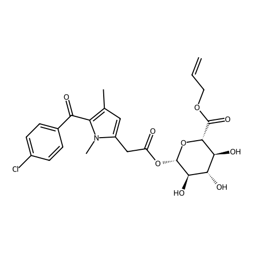 Zomepirac Acyl-O-beta-D-glucuronide 2-Propenyl Ester