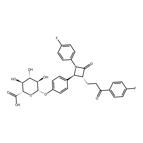 Ezetimibe ketone glucuronide