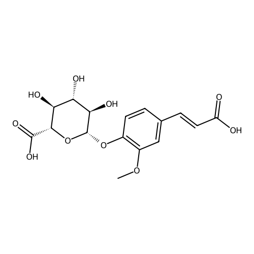Ferulic acid 4-O-glucuronide