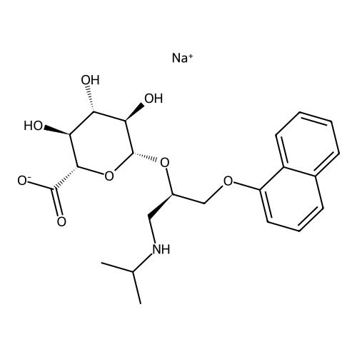 (R)-Propranolol beta-D-glucuronide sodium salt