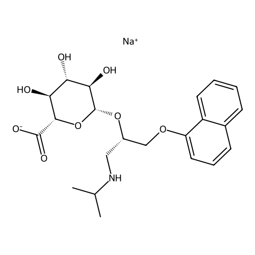 (S)-Propranolol beta-D-Glucuronide Sodium Salt