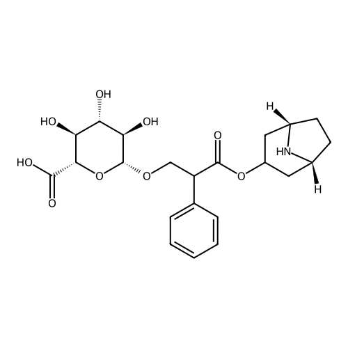 N-Demethylatropine glucuronide