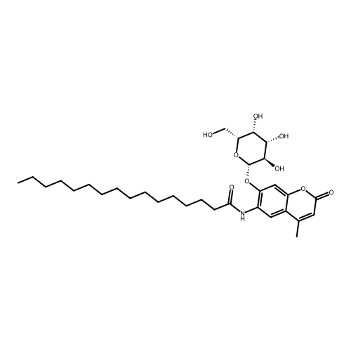 6-Hexadecanoylamino-4-methylumbelliferyl -Beta-D-Galactopyranoside