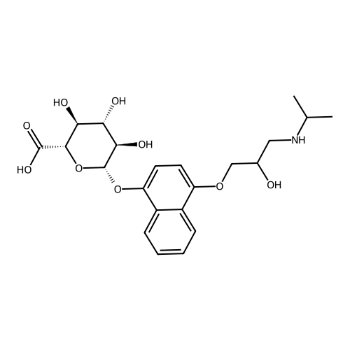 4-Hydroxy Propranolol Glucuronide